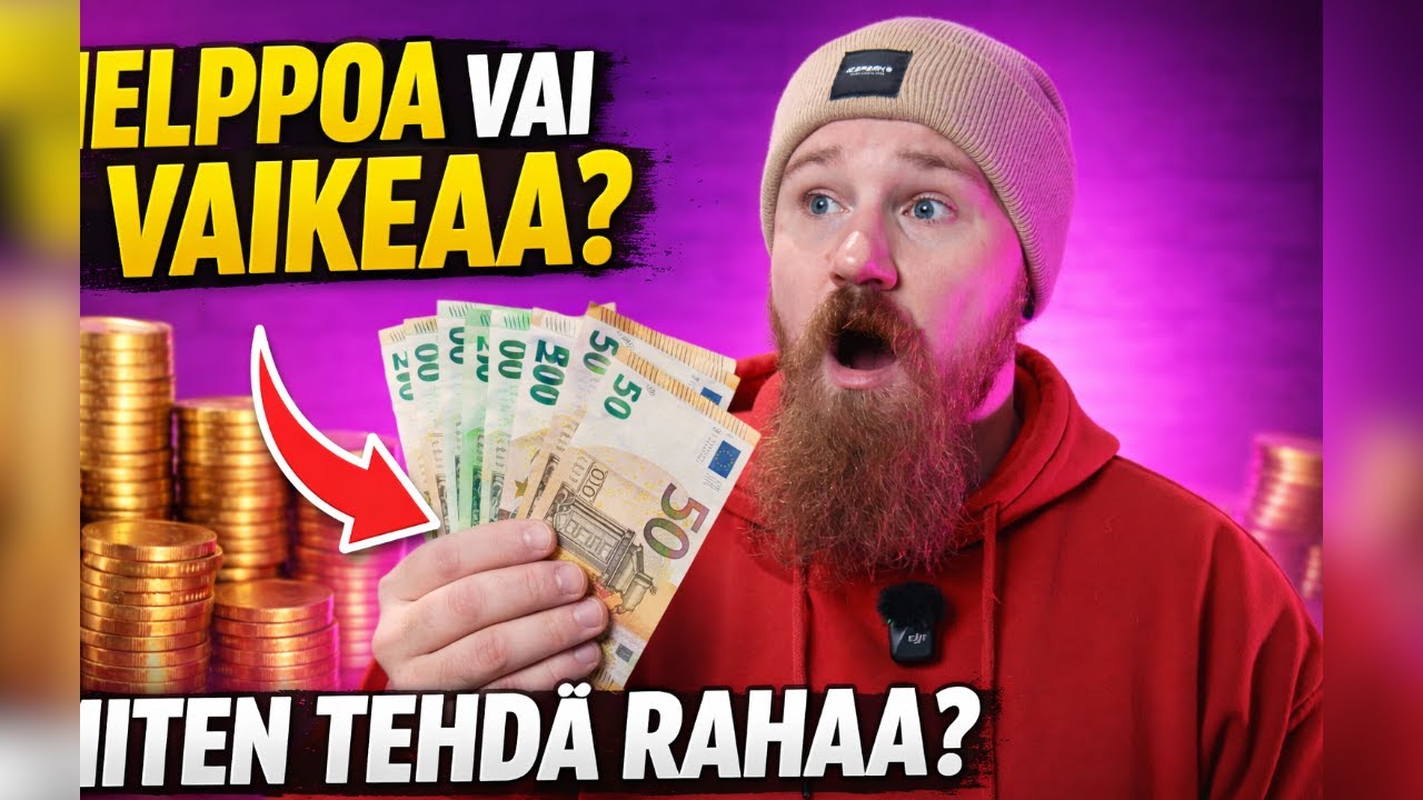 Kaikki puhuu rahasta – mutta näin sitä oikeasti tehdään!