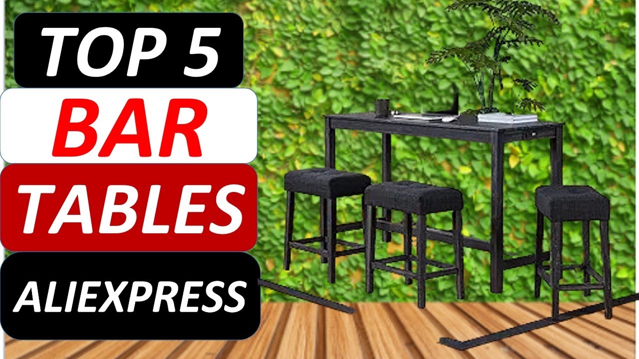 Top 5 Best Bar Tables 2026 on AliExpress