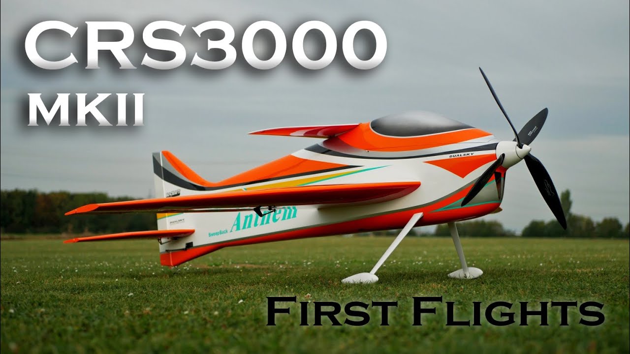 Dualsky CRS3000 MKII - First Flights