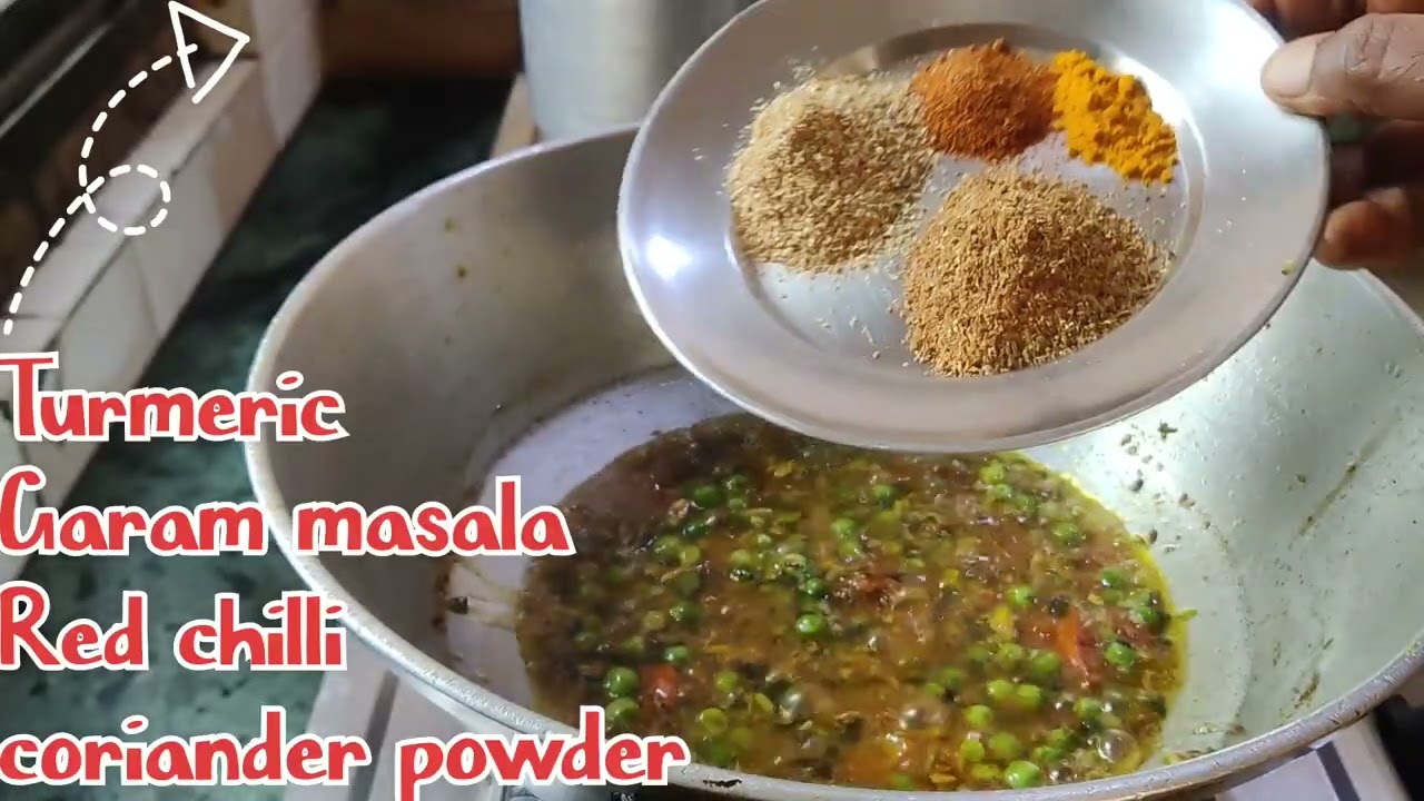 U P Style Matar ka Nimona यूपी का मशहूर मटर का निमोना