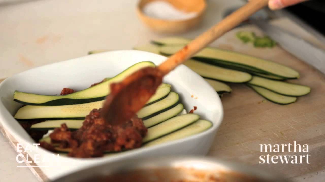 Noodle-Free Zucchini Ribbon Lasagna - Eat Clean with Shira Bocar