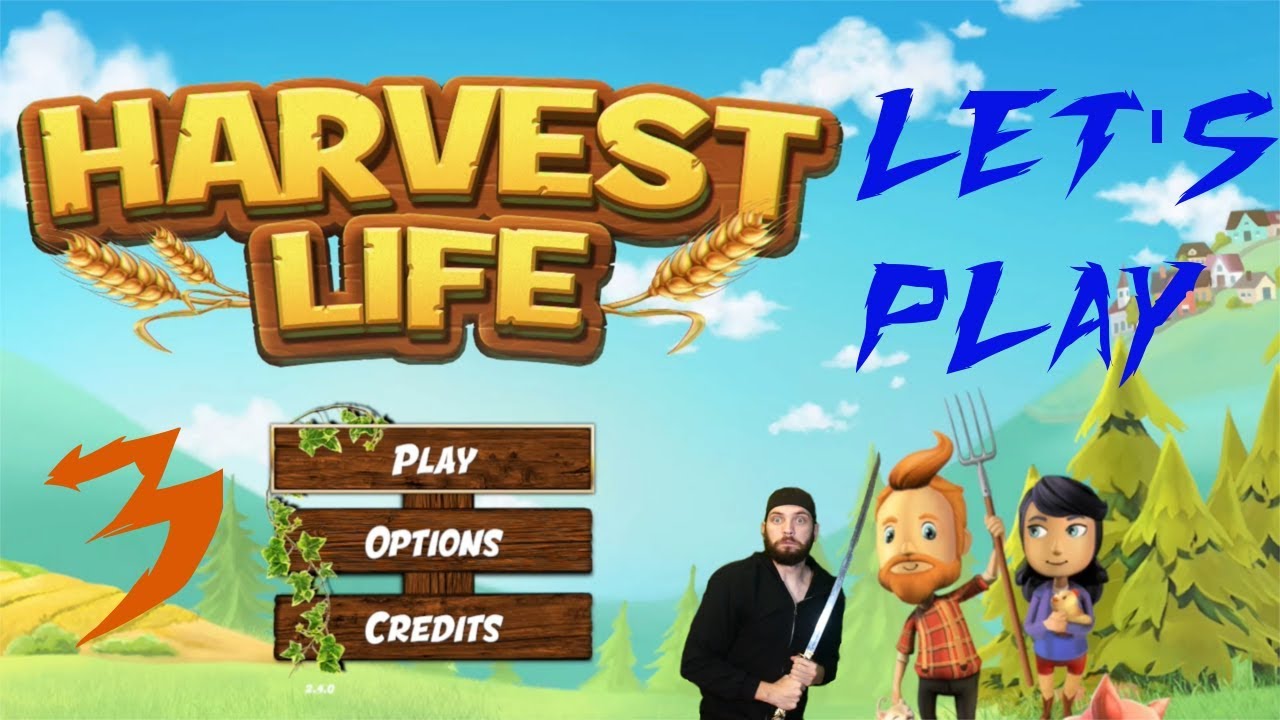 Harvest Life Playthrough episode 3: Defeating wolves in the forest (Nintindo Switch)