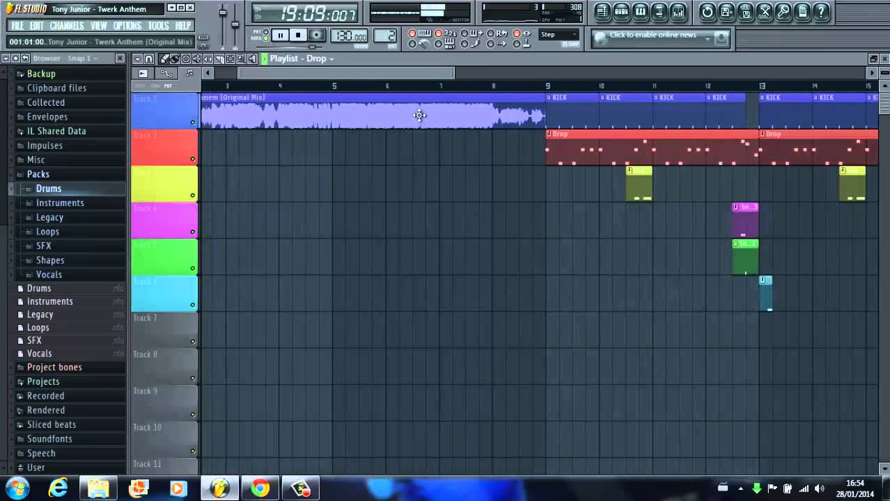 Tony Junior - Twerk Anthem (FL Studio Remake) [Dj L@ur3nc3]