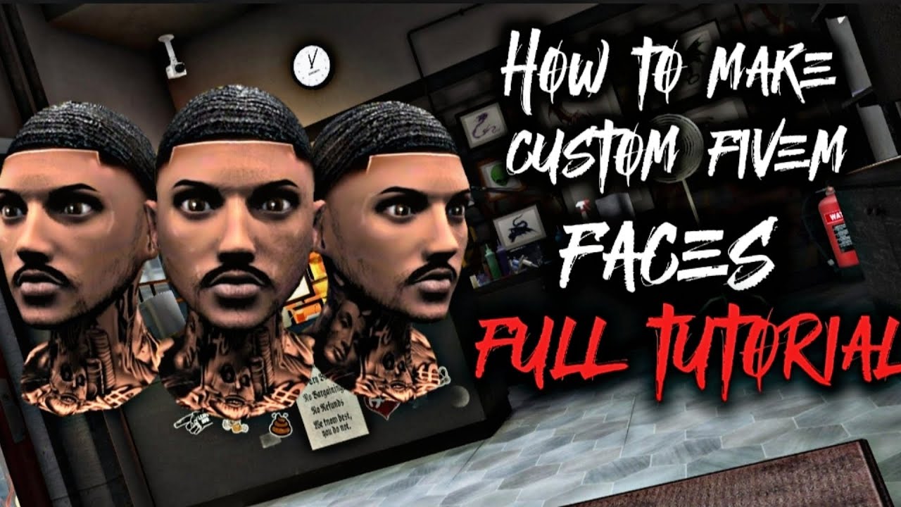 How To Make Custom FiveM Faces | FULL TUTORIAL
