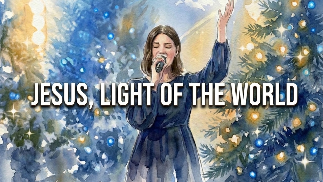 Jesus, Light of the World (Lyric Video) | Healing Worship for Prayer & Meditation | Lovewave