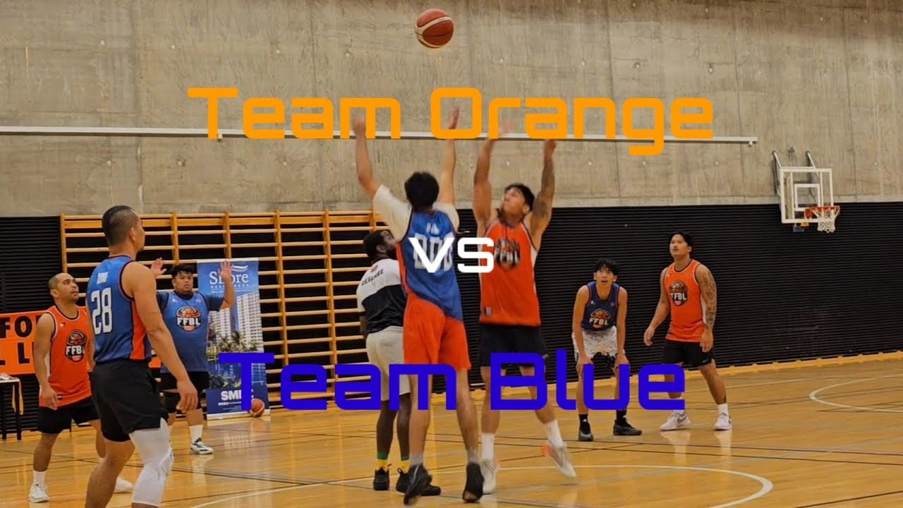 FFBL 2024. Team Orange vs Team Blue