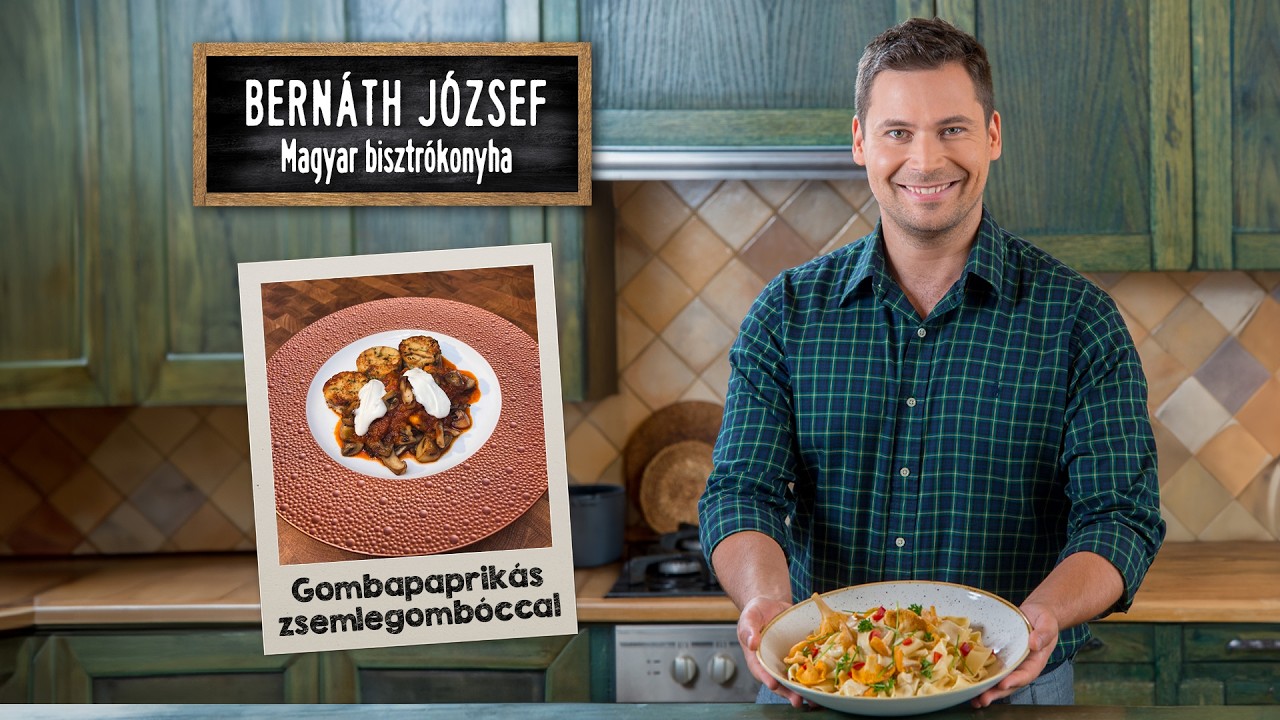 Gombapaprikás | Magyar Bisztrókonyha👨🏻‍🍳