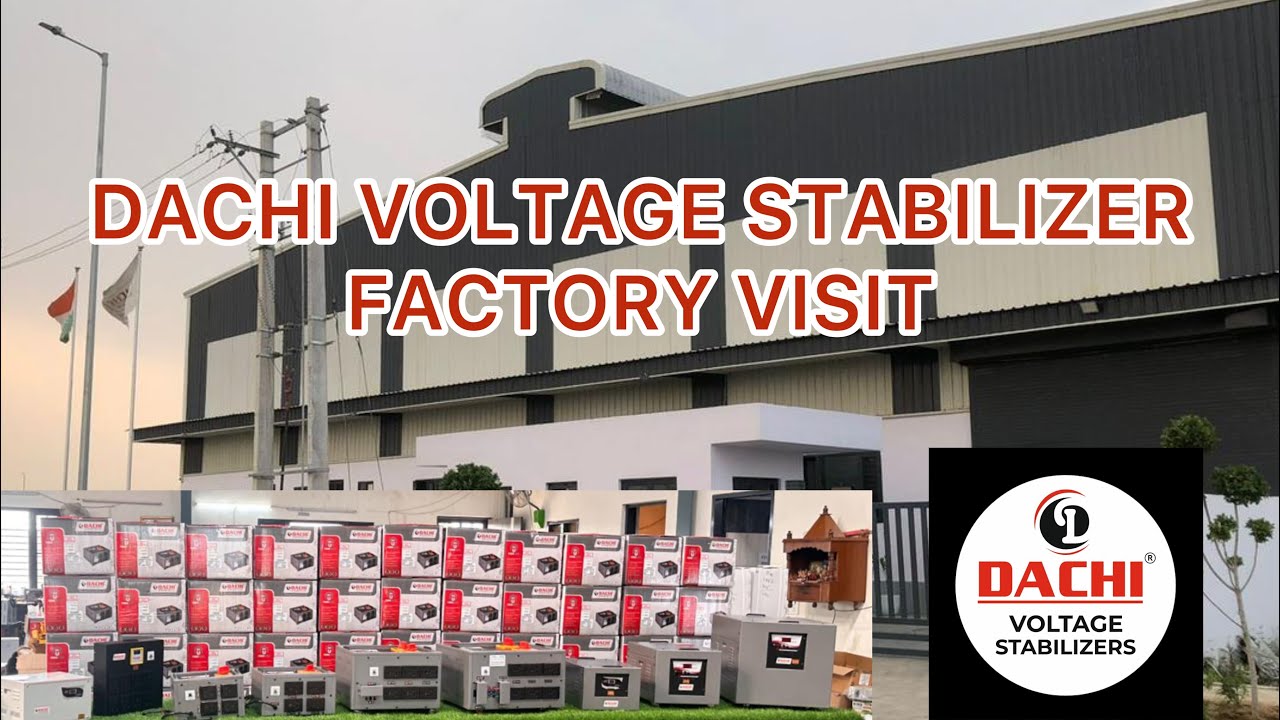 DACHI VOLTAGE STABILIZER FACTORY TOUR / DACHI VOLTAGE STABILIZER FACTORY VISIT BEST DJ STABILIZER