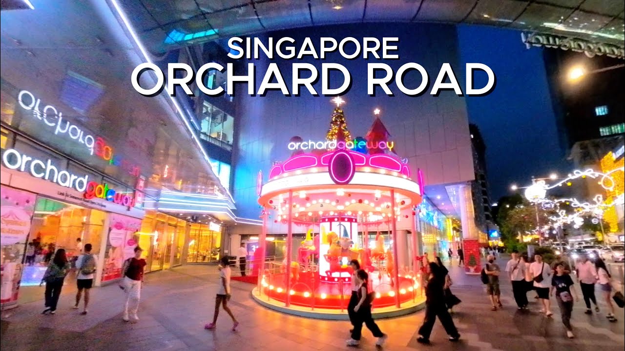 Singapore Christmas Tour 2025: Orchard Road Lights & Festive Walk @ShineWalkingTour