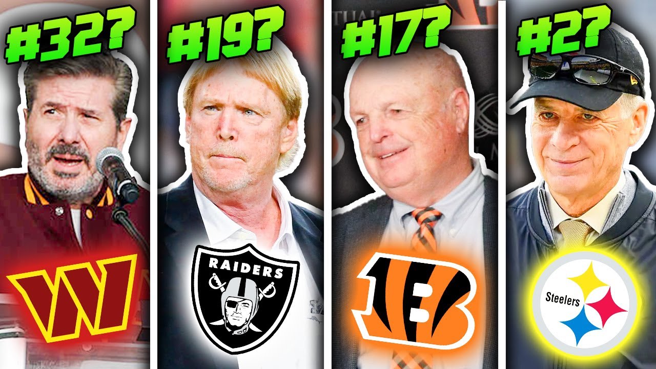 All 32 NFL Owners RANKED from WORST to FIRST for 2022...