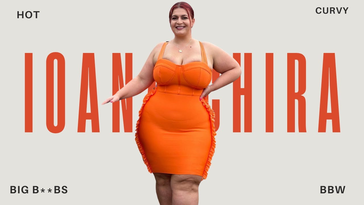 IOANA CHIRA: Embracing Curves | The Rise of a Confident Model✨