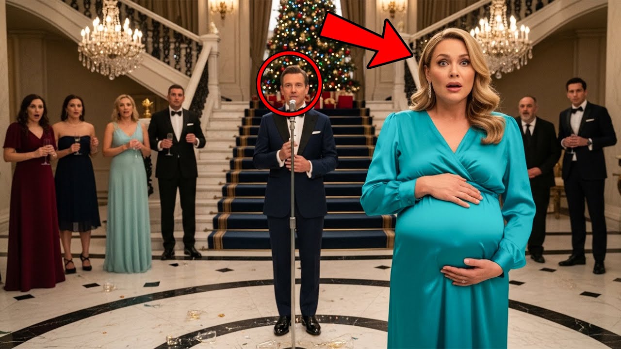 He Announced Their Divorce at the Christmas Party — She Announced Her Pregnancy Right After