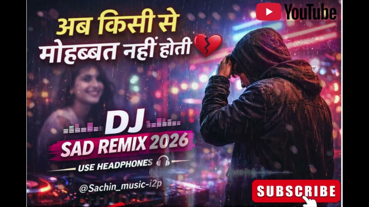 अब किसी से मोहब्बत नहीं होती 💔 | DJ Sad Remix 2026 | Heart Touch Bass | @Sachin_music-i2p