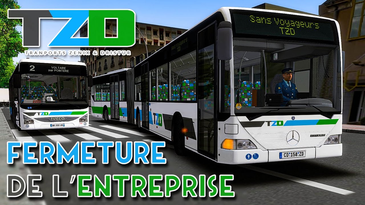 🛑 FERMETURE DE LA TZD - Mon pire service (accidents, retard, panne...) [OMSI 2]