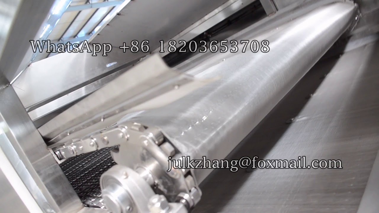 Tunnel drying machine | continuous drying machine for fruits vegetables flowers