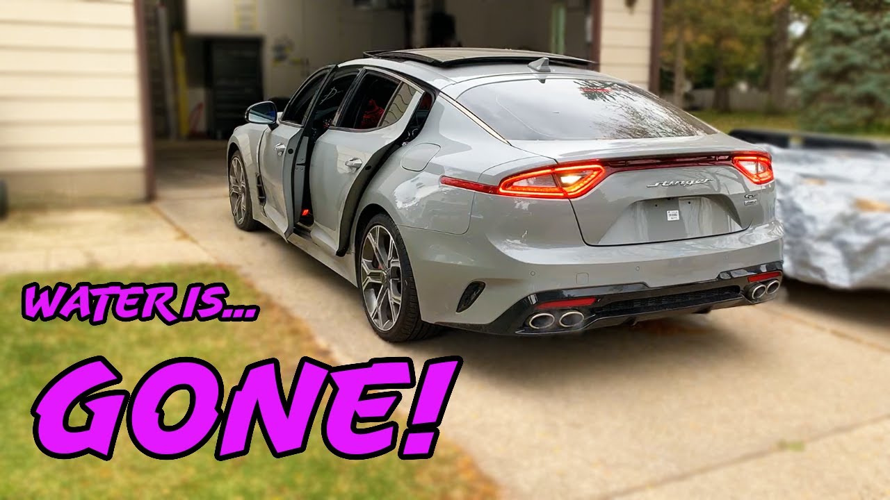 Restoring A Flood Salvaged 2020 Stinger GT1 For My Brother (Part 2)