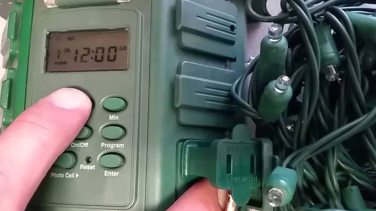 Digital Timer Programming