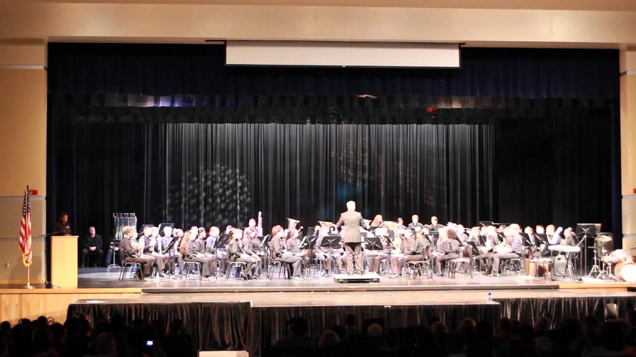 Apopka High School - Fall 2015 Concert - Wind Symphony Band - Armed Forces Medley