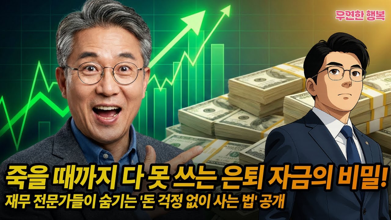 💰 죽을 때까지 다 못 쓰는 은퇴 자금의 비밀! 😥 재무 전문가들이 숨기는 '돈 걱정 없이 사는 법' 공개