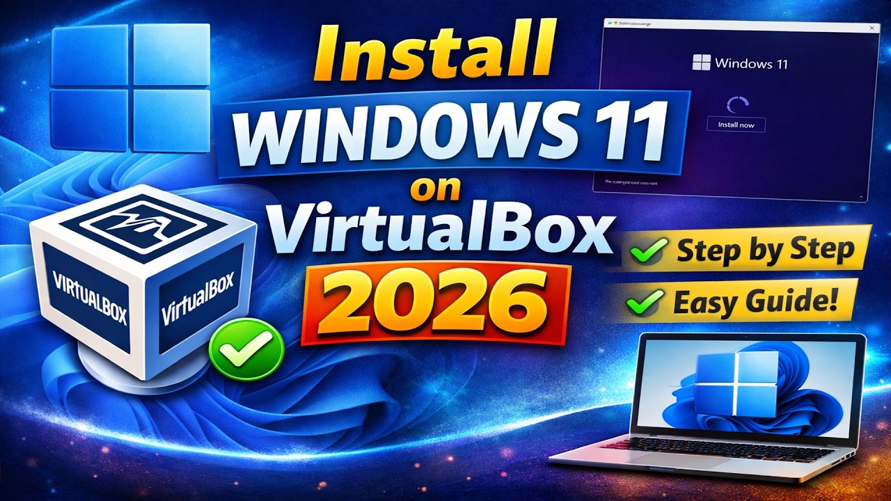Установка Windows 11 на VirtualBox в 2026 году (полное руководство)