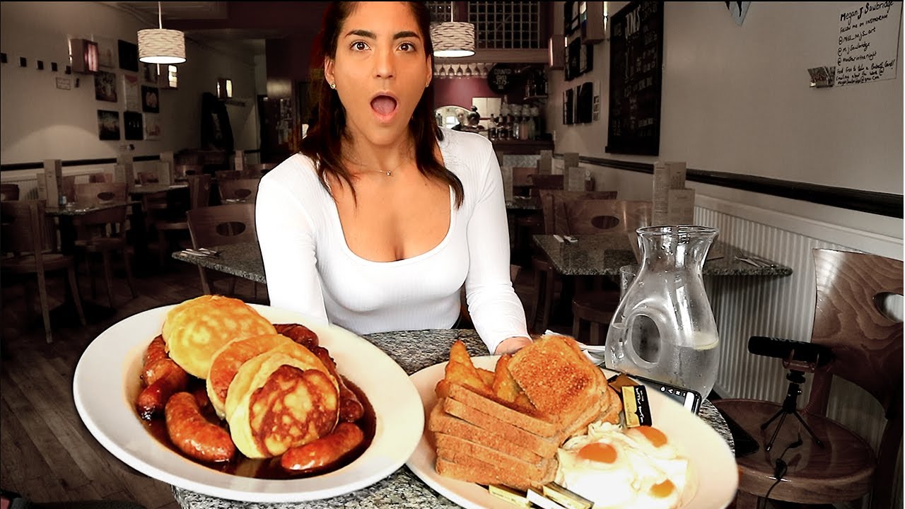 5lb FULL ENGLISH 666 Challenge Vs Randy Santel ||  Jones Cafe Bistro Leicester