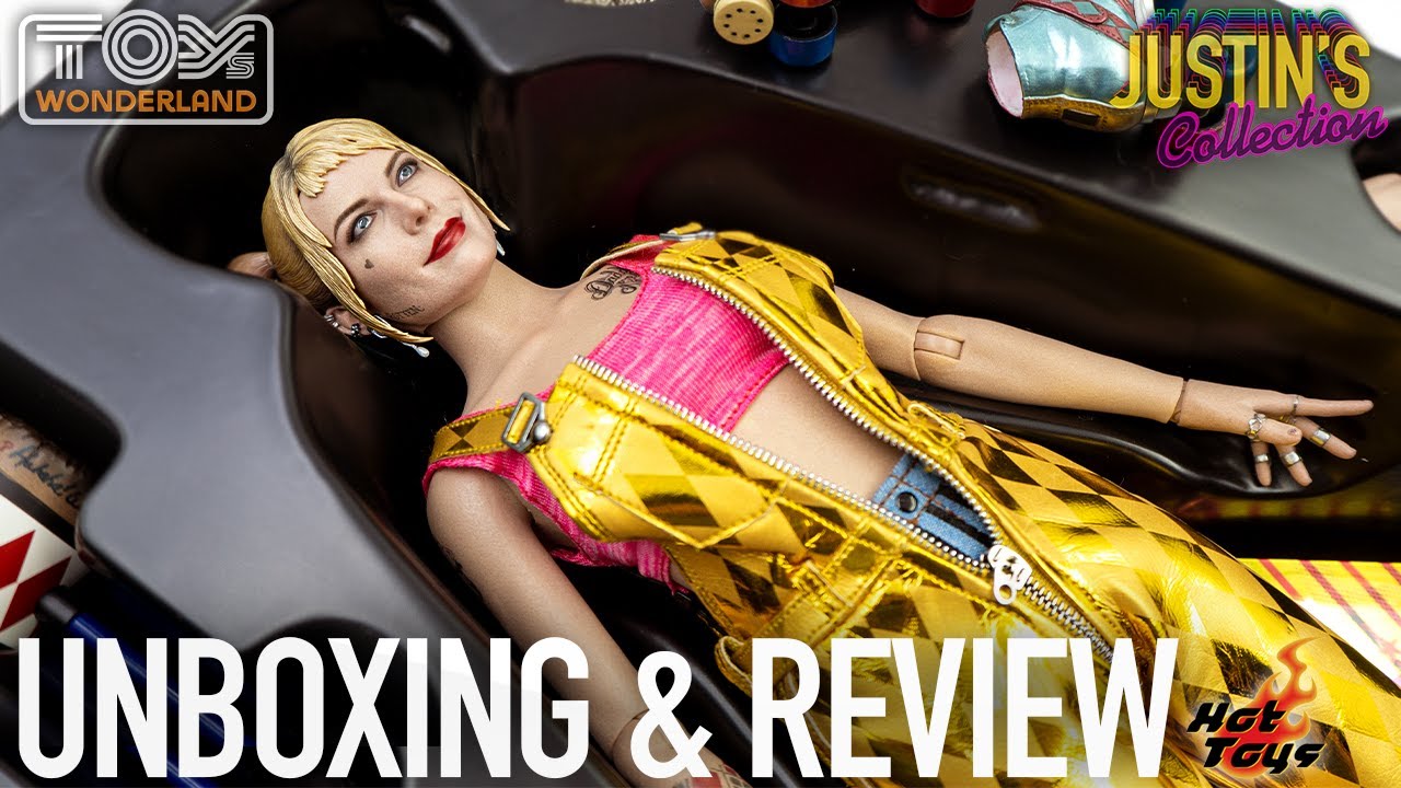 Hot Toys Harley Quinn Booby Trap Battle Birds of Prey Unboxing & Review