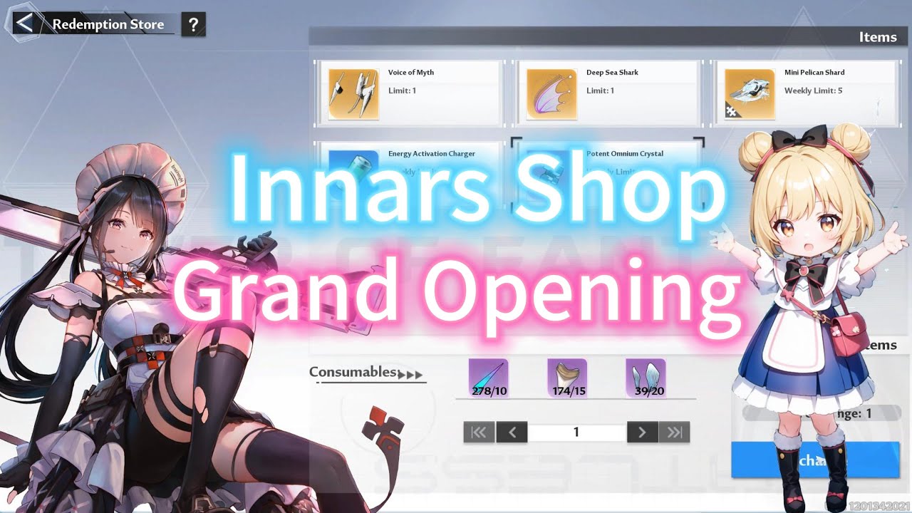 More weekly reward! New free accessory! Innars exchange Center is open now! Tower of fantasy.