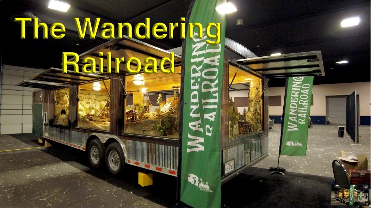 It’s Amazing! The Wandering Railroad - Mobile Railroad Layout in 4K