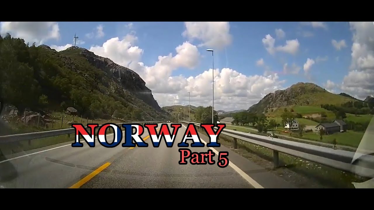 #5 Norway Roadtrip Timelapse (Bjerkreim - Sandnes)