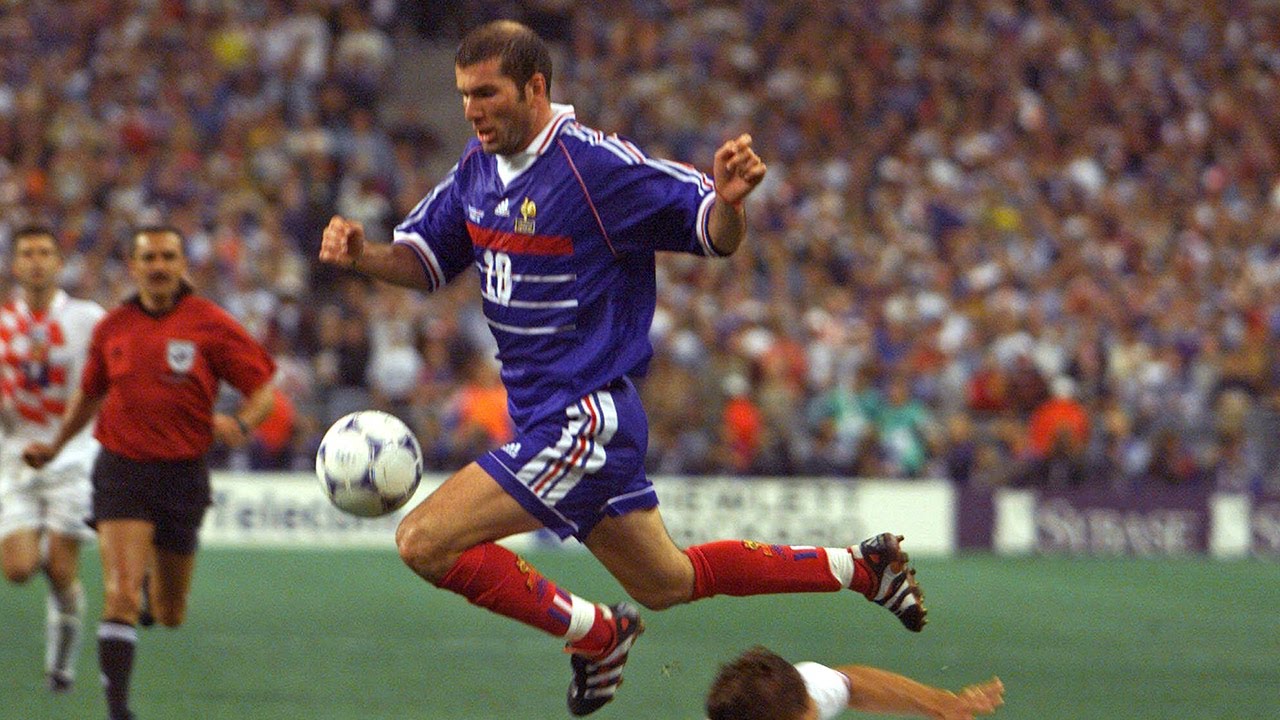 Zinedine Zidane vs Croatia | World Cup 1998 Semifinal