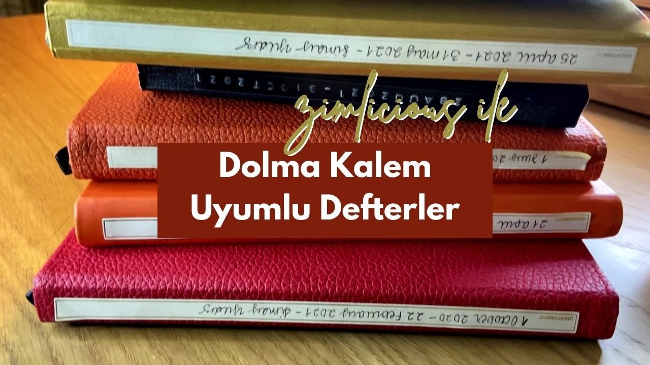 Dolma Kalem Uyumlu Defterler | En Sevdiklerim