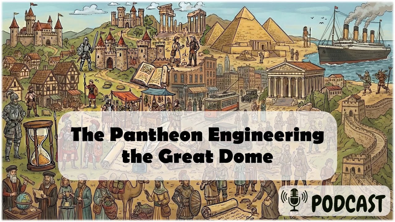 The Pantheon Engineering the Great Dome (Podcast)