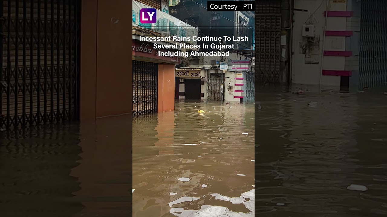 Gujarat Rains: Heavy Rainfall Wreaks Havoc In Many Parts Of State; Orange Alert Issued
