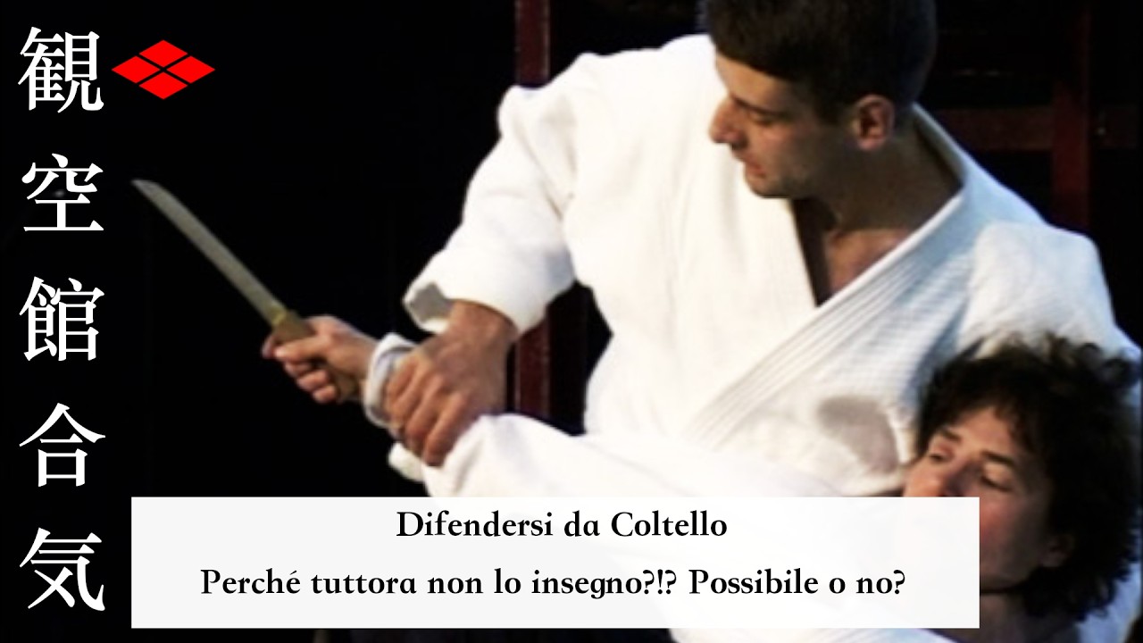 Difendersi da Coltello: Perché non lo insegno? Cosa ne penso del porto del coltello? E' possibile?