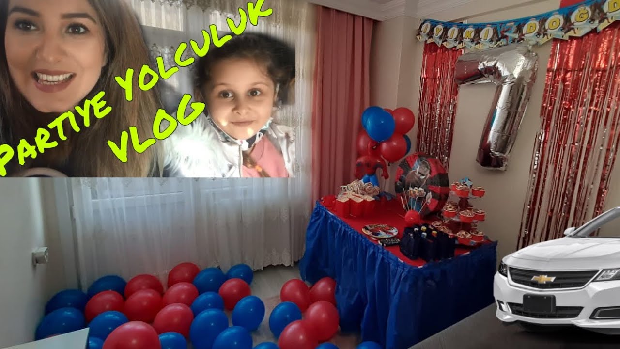 Efe'ye Sürpriz Doğum Günü Partisi Hazırladık. Partiye gidiş yolculuğu VLOG ve oda incelemesi !!!!!!!