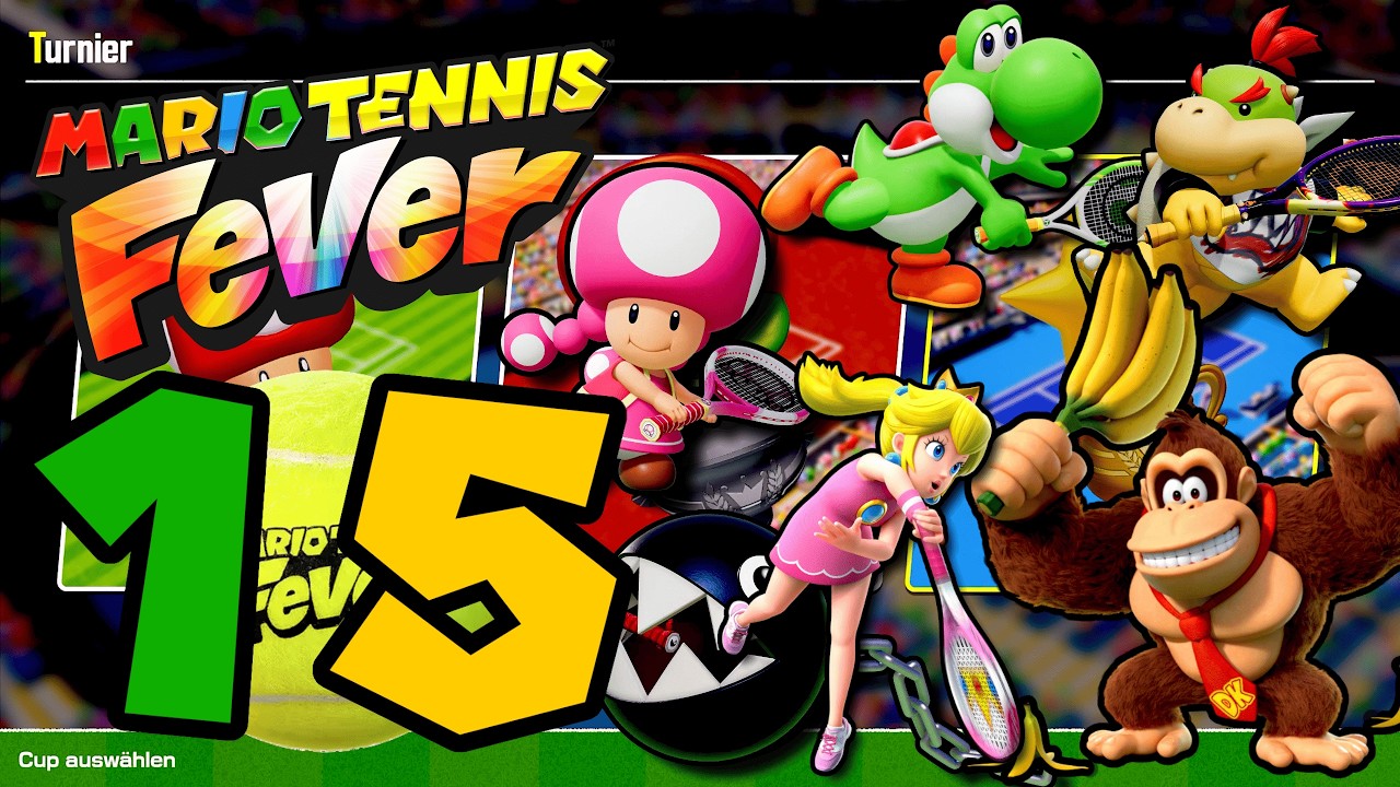 Mario Tennis Fever #15: Doppel gemoppelt im Doppel-Turnier