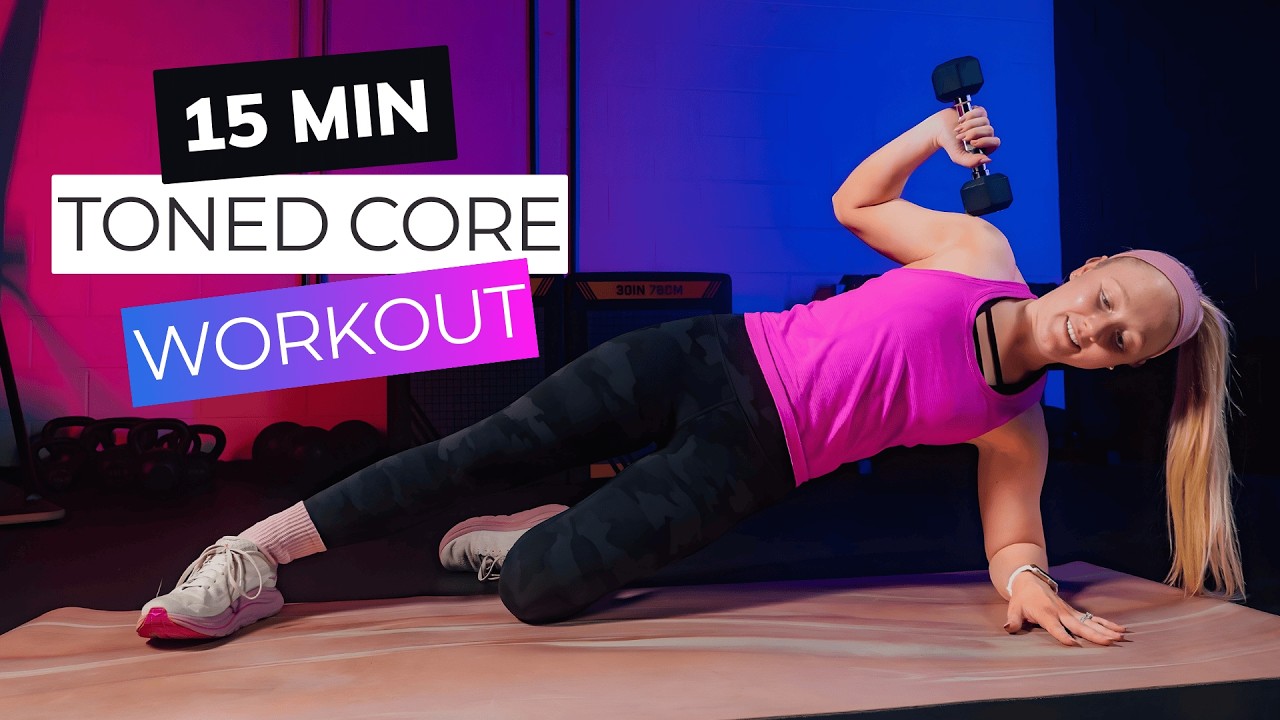 Tone Your Core in 15 Minutes | Dumbbell Abs Workout at Home