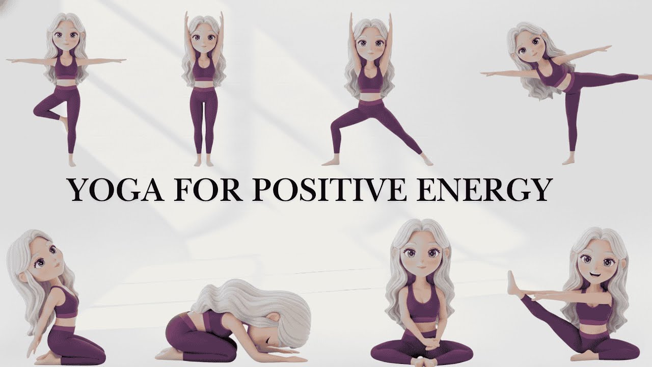 Yoga for Positive Energy 🌞 | Fun & Calm Yoga for Kids