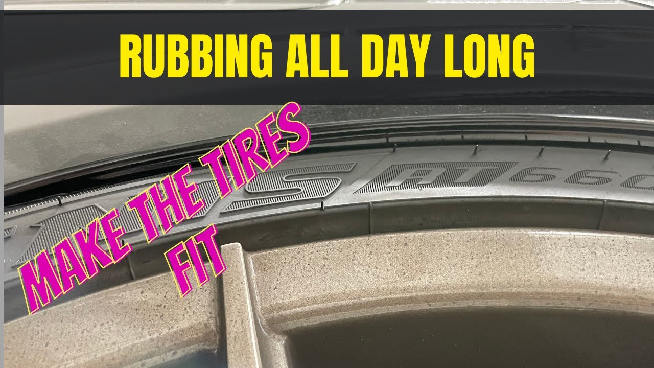Pulling, Rolling or Grinding my Fenders on the C63