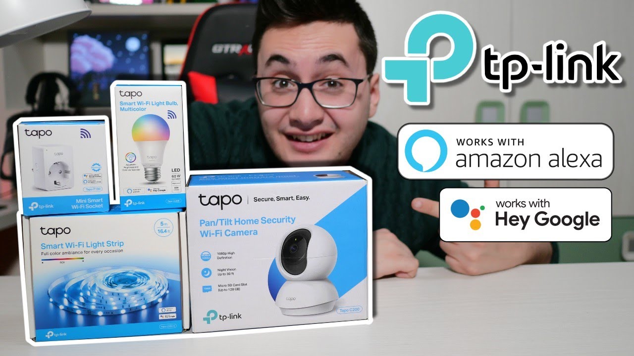 ECOSISTEMA SMART TP-Link TAPO per ALEXA e GOOGLE HOME!