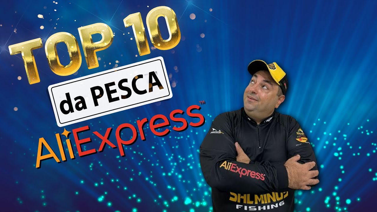 TOP 10 da PESCA no AliExpress - MELHORES COMPRAS !!!😃