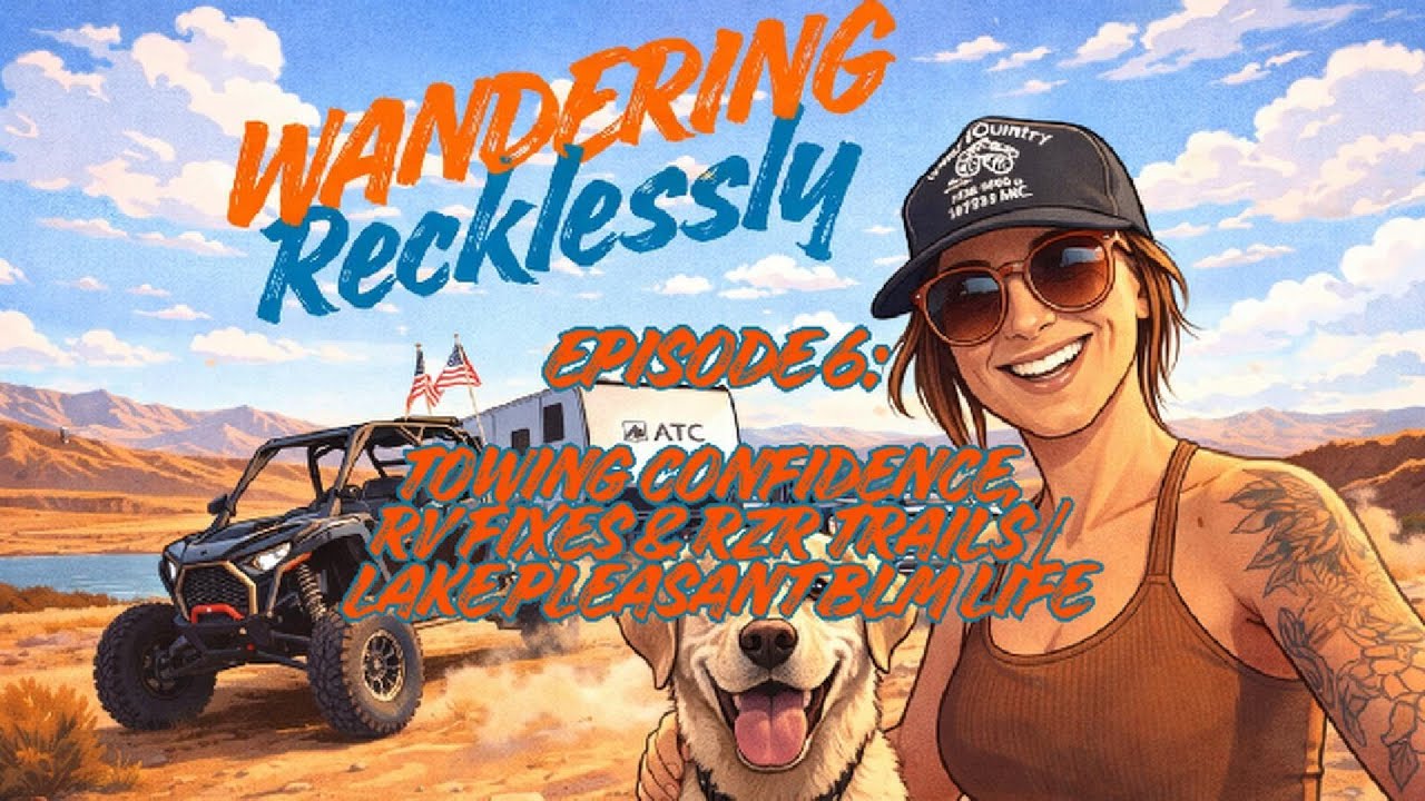 Learning Confidence on the Road | RV Life & RZR Adventures