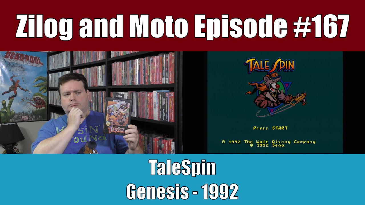 TaleSpin (Sega Genesis) - Zilog and Moto #167