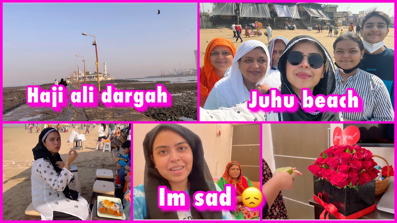 HAJI ALI baba dargah & juhu beach visit with family | ibrahim family vlogs
