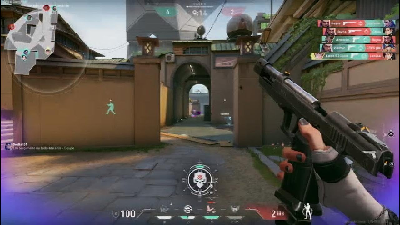 Um player qualquer de valorant de console (PS5 60HZ)