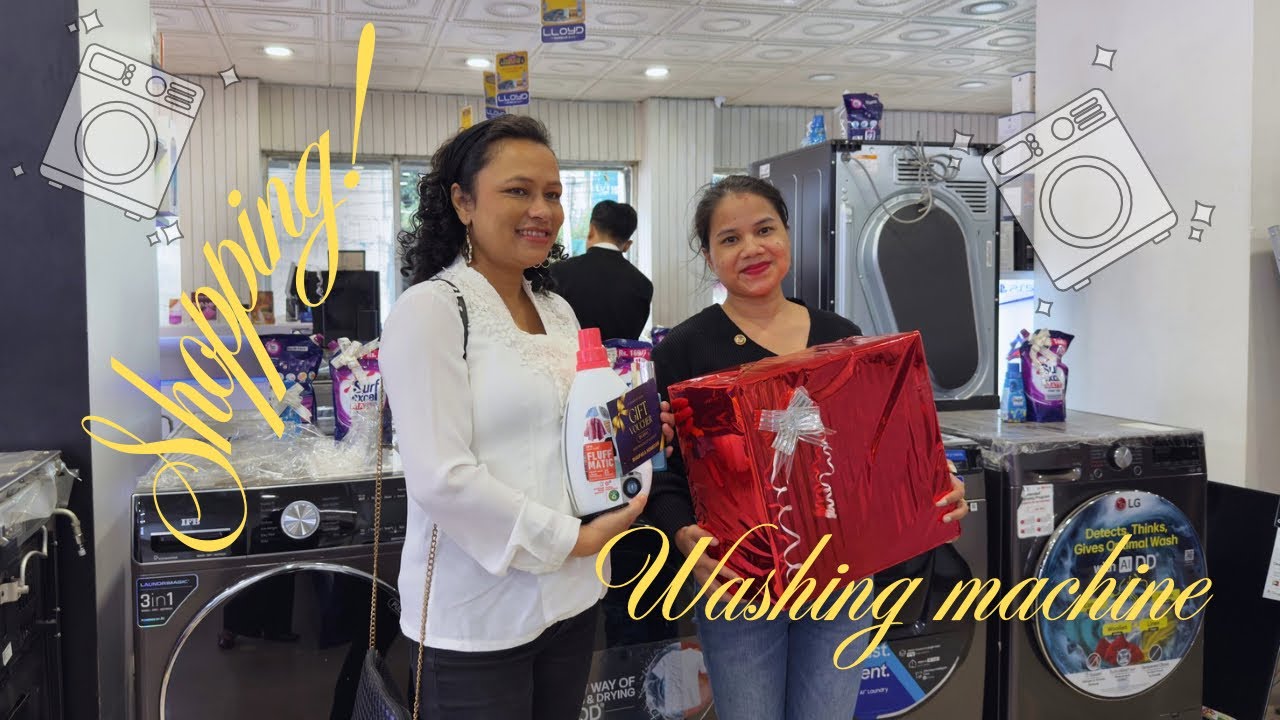 Shillong Vlog Ep 4: Shopping - Washing Machine I Ka jingleit thied Machine Sait Jain