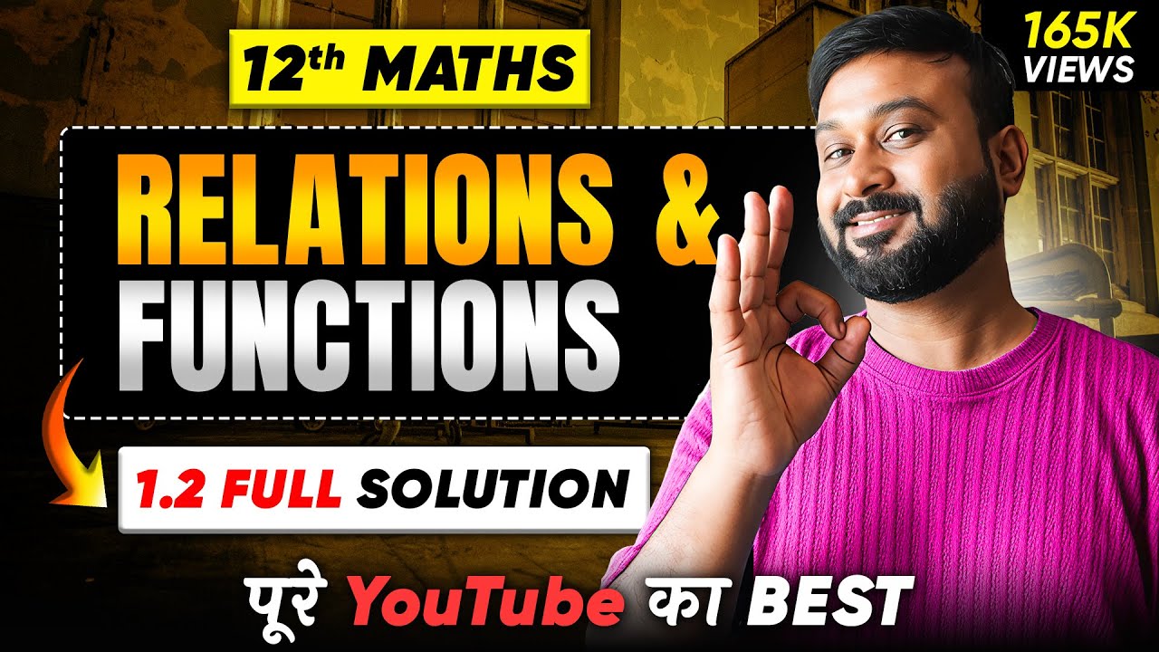 Class 12 Maths NCERT Ch 1 Relations & Functions Ex 1.2 Solution | 2026 | VidyaWise