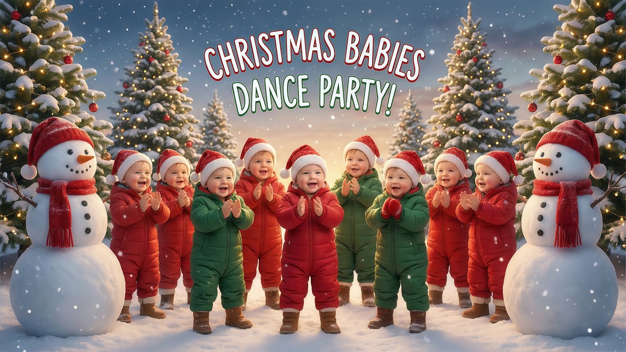 Jingle Bells & Holiday Cheer | Baby Dance Christmas Song 2026 | Smiley Music