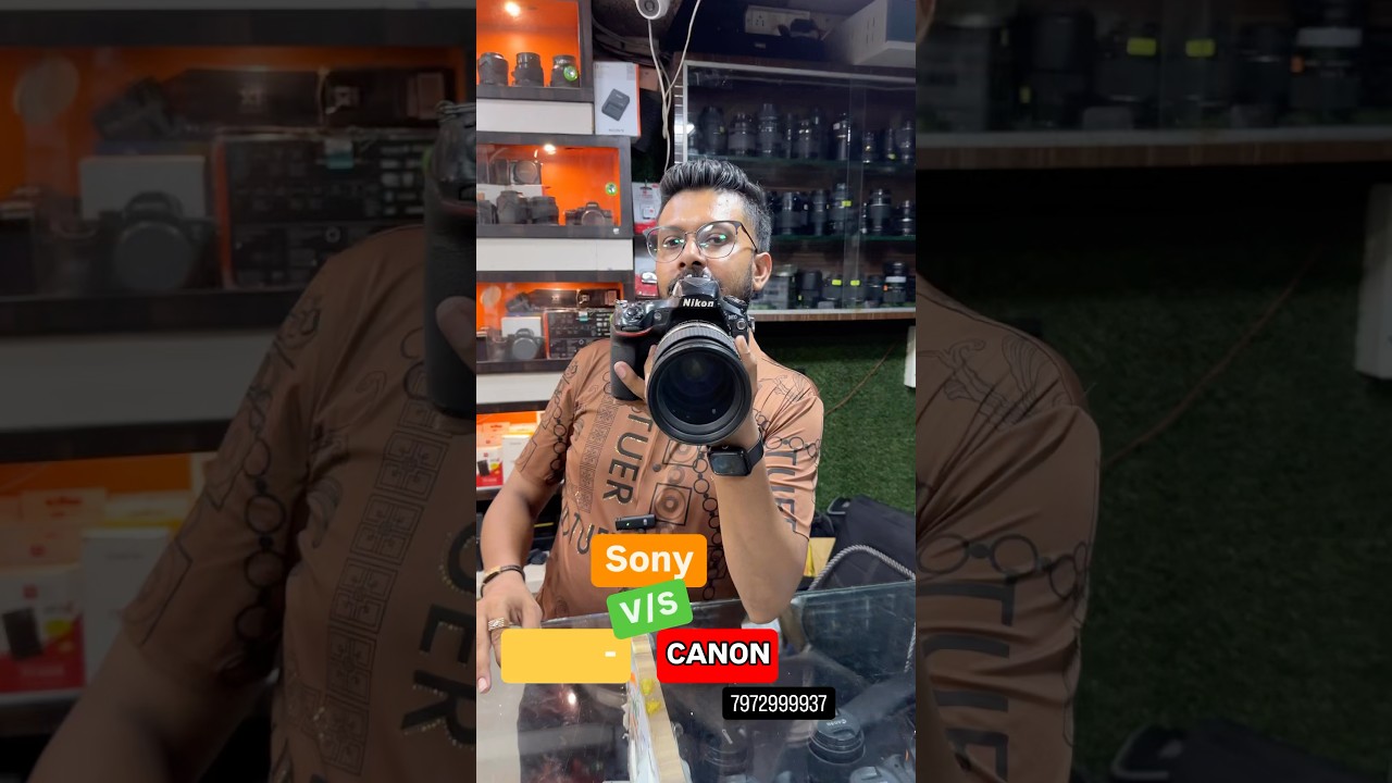 Nikon v/s canon v/s sony  second hand camera shop in Ulhasnagar Mumbai 7972999937