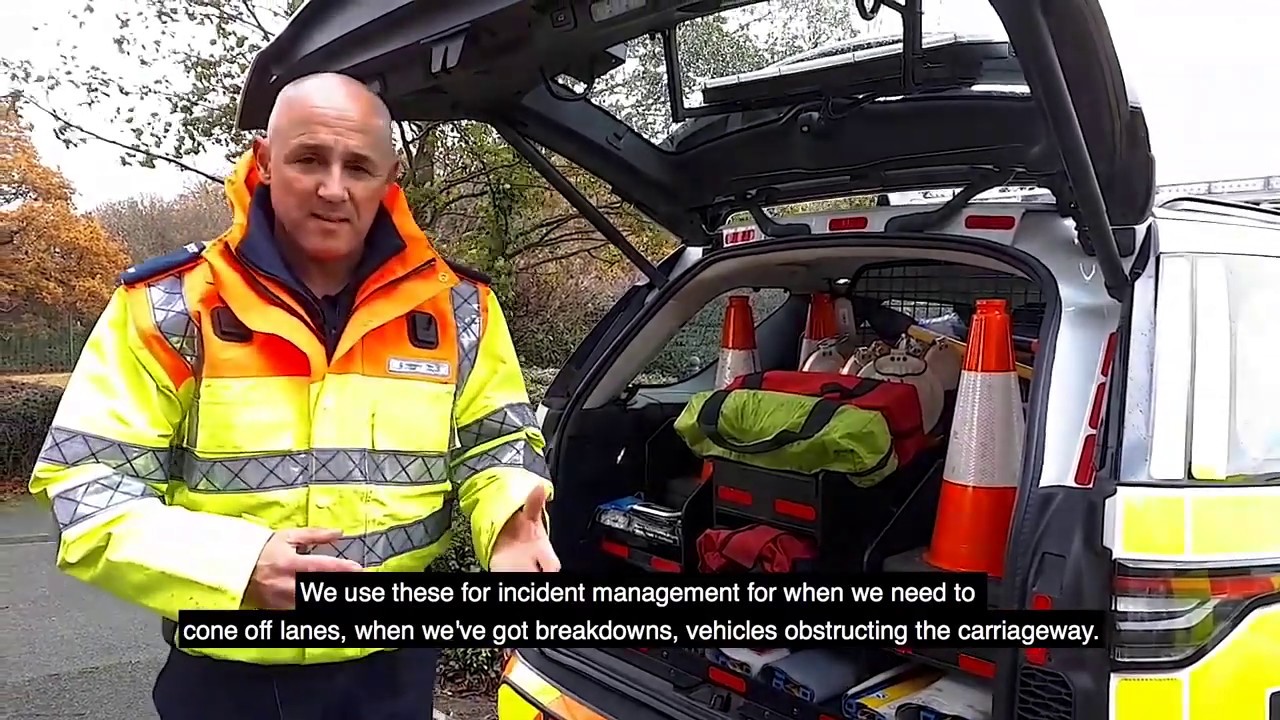 Traffic Officer vehicle equipment